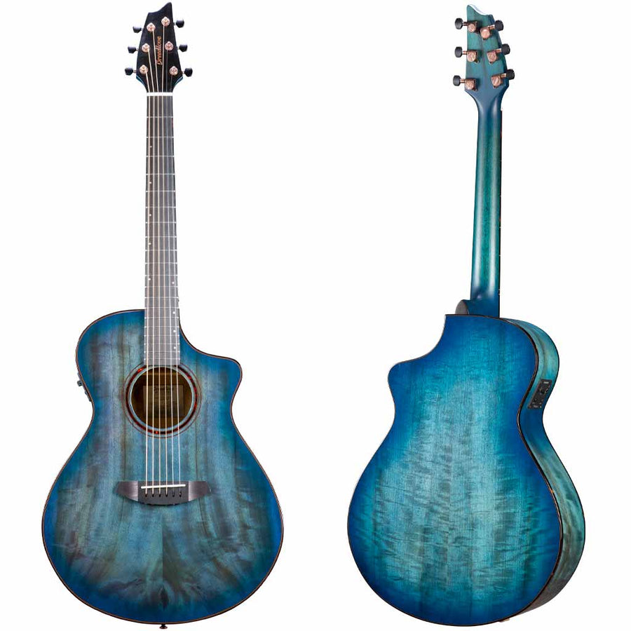 Breedlove Pursuit Exotic S Concert Blue Eyes CE All Myrtlewood Limited Edition Acoustic Electric Guitar