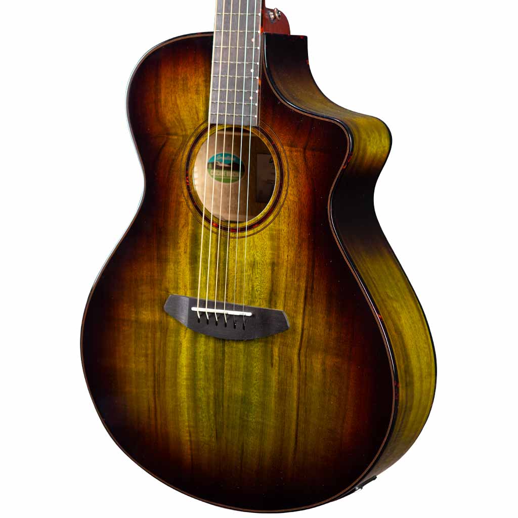 Breedlove Pursuit Exotic S Concert Earthsong CE All Myrtlewood Limited Edition Acoustic Guitar
