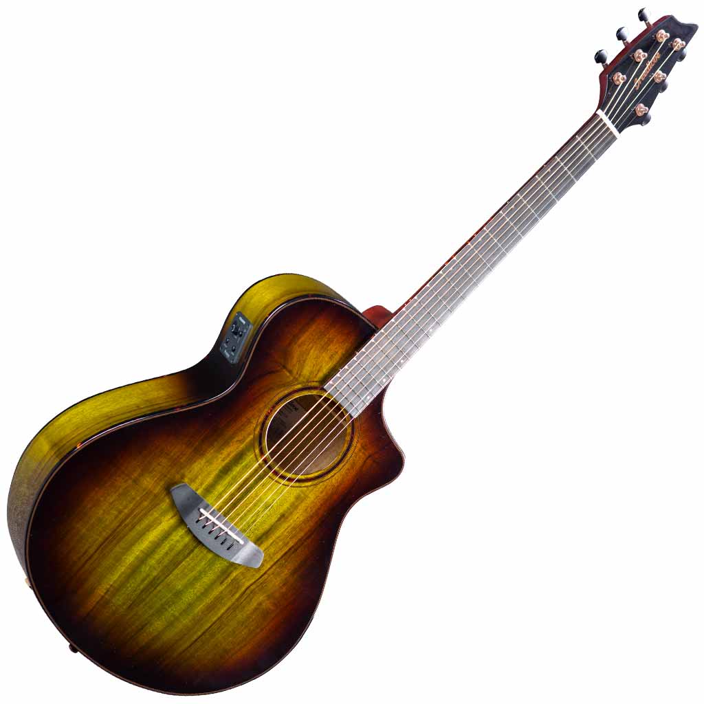 Breedlove Pursuit Exotic S Concert Earthsong CE All Myrtlewood Limited Edition Acoustic Guitar