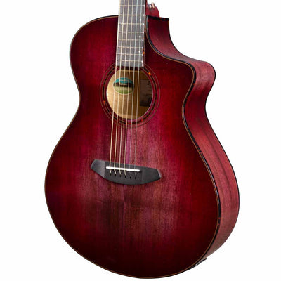 Breedlove Pursuit Exotic S Concert Pinot Burst CE All Myrtlewood Limited Edition Acoustic Guitar