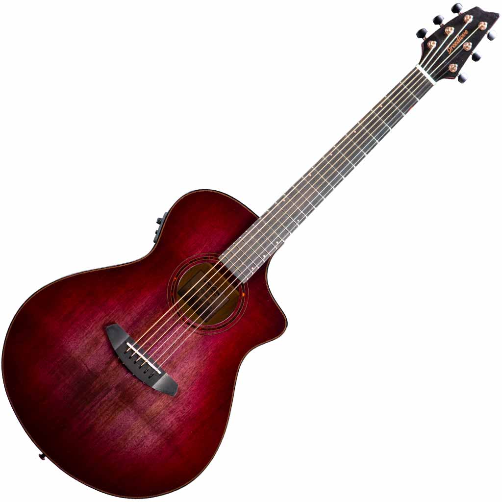Breedlove Pursuit Exotic S Concert Pinot Burst CE All Myrtlewood Limited Edition Acoustic Guitar