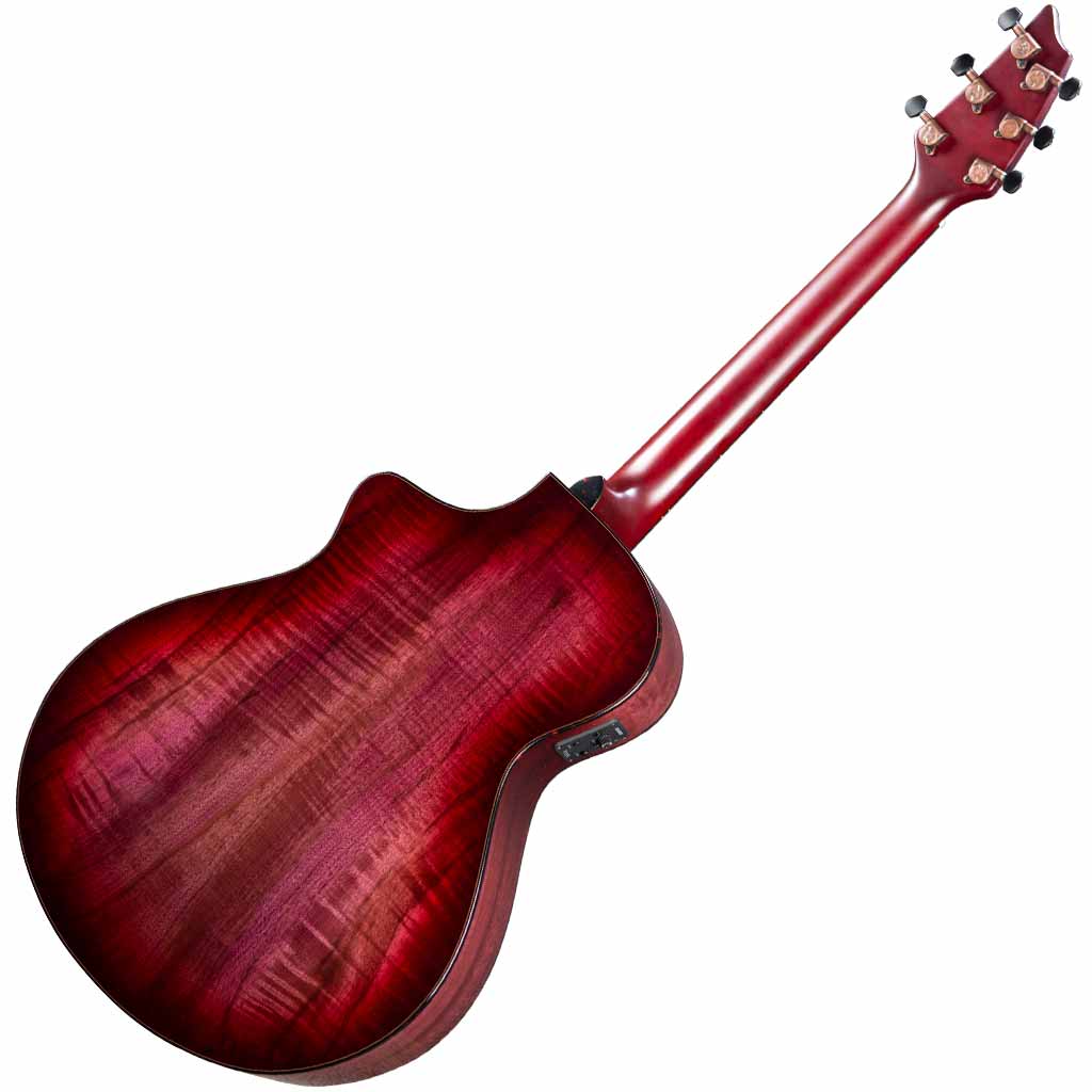 Breedlove Pursuit Exotic S Concert Pinot Burst CE All Myrtlewood Limited Edition Acoustic Guitar