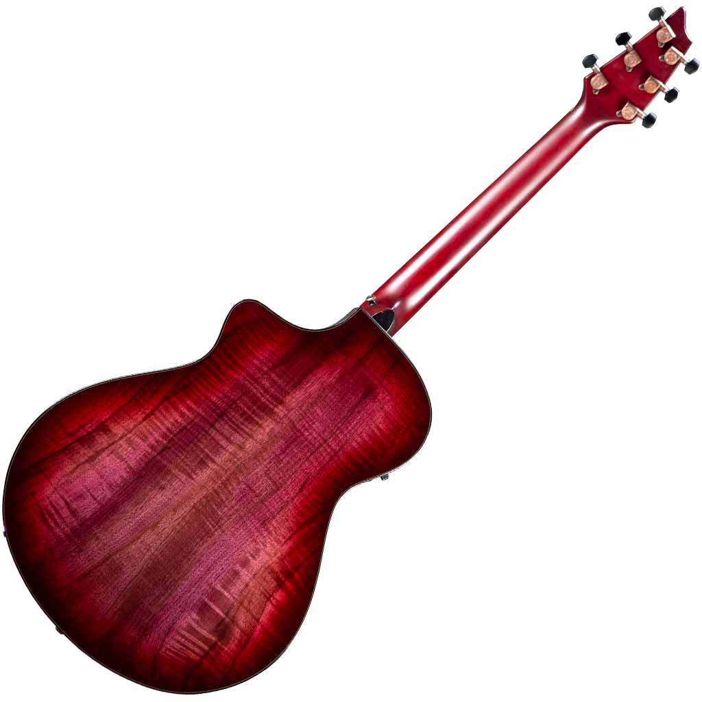 Breedlove Pursuit Exotic S Concert Pinot Burst CE All Myrtlewood Limited Edition Acoustic Guitar