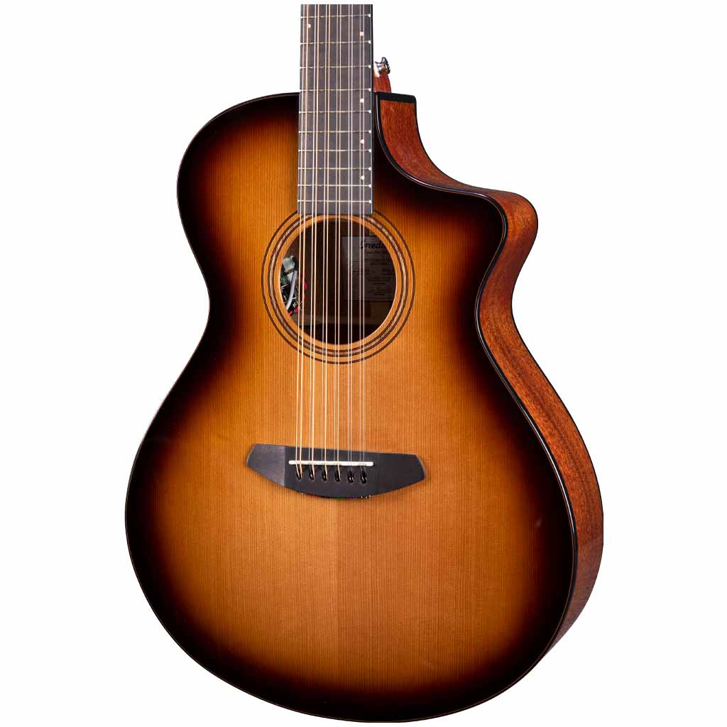 Breedlove Solo Pro Concert Edgeburst 12 String CE Acoustic Guitar