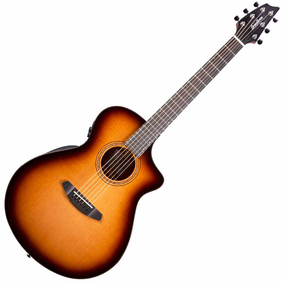 Breedlove Solo Pro Concert Edgeburst CE Acoustic Guitar