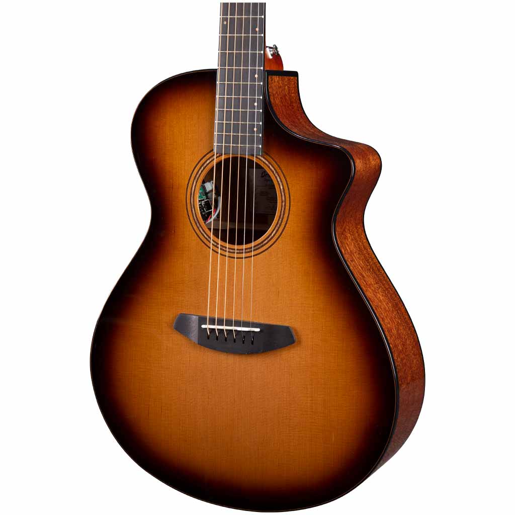 Breedlove Solo Pro Concert Edgeburst CE Acoustic Guitar