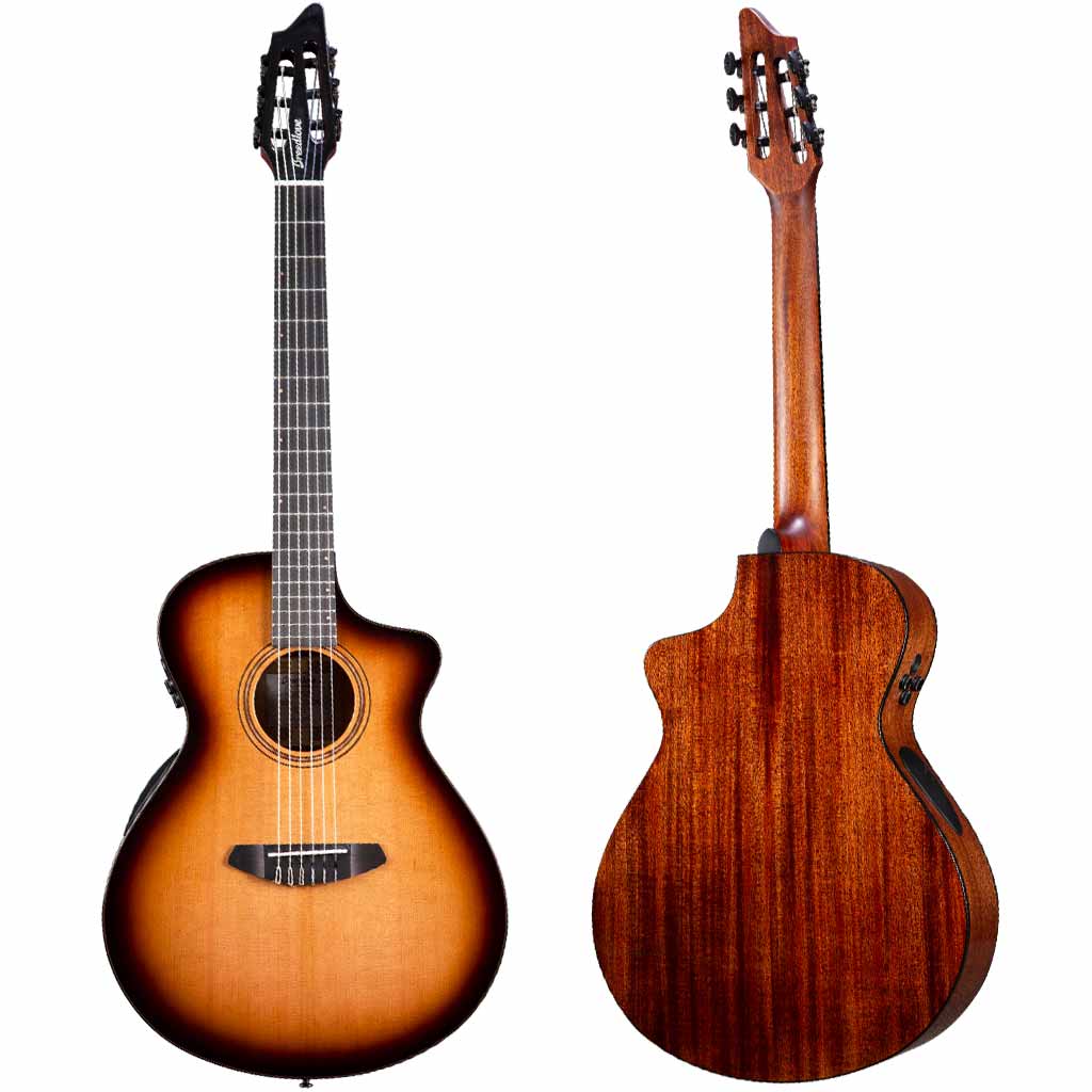 Breedlove Solo Pro Concert Edgeburst Nylon CE Acoustic Guitar