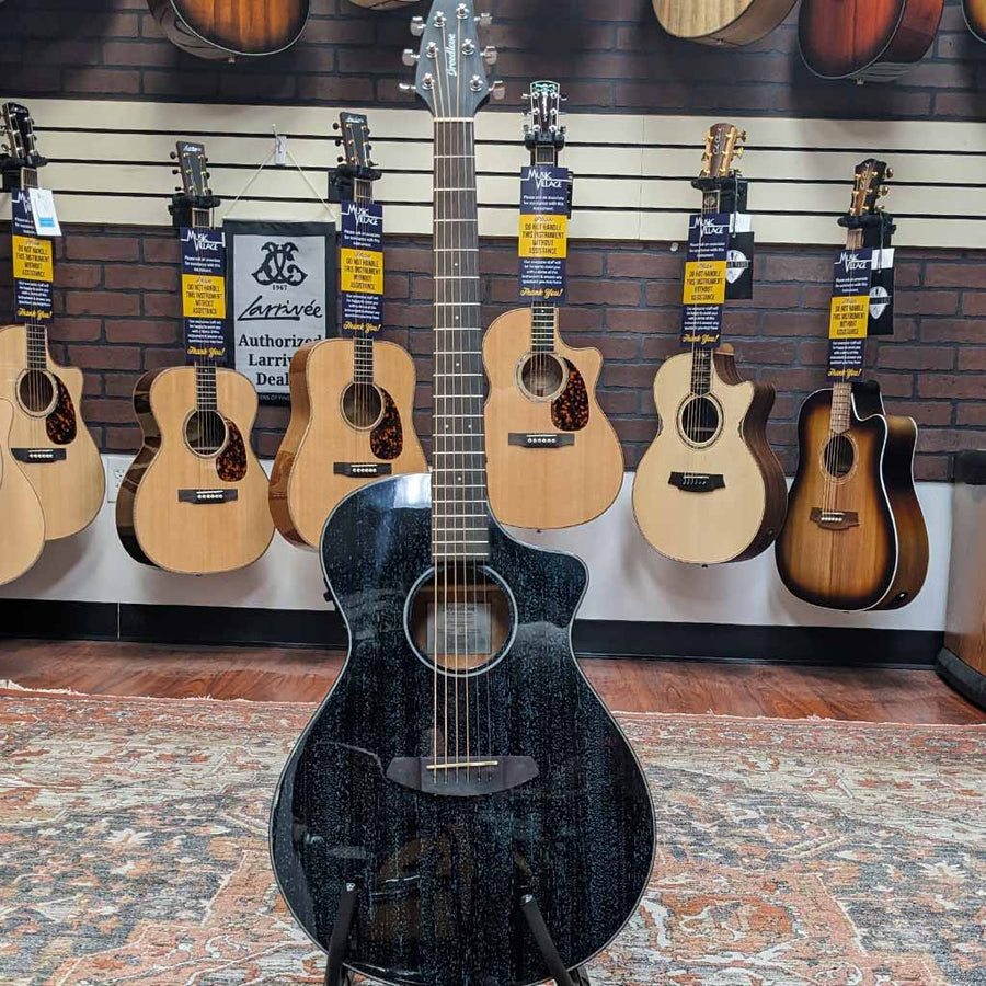 B Stock Breedlove Rainforest S Concert CE - Midnight Blue