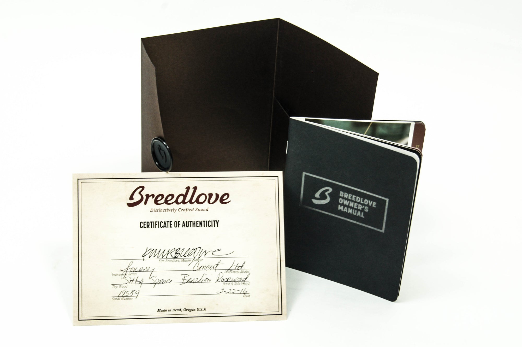 Breedlove Journey Concert Limited Edition Guitar w/Brazilian Rosewood Back and Sides