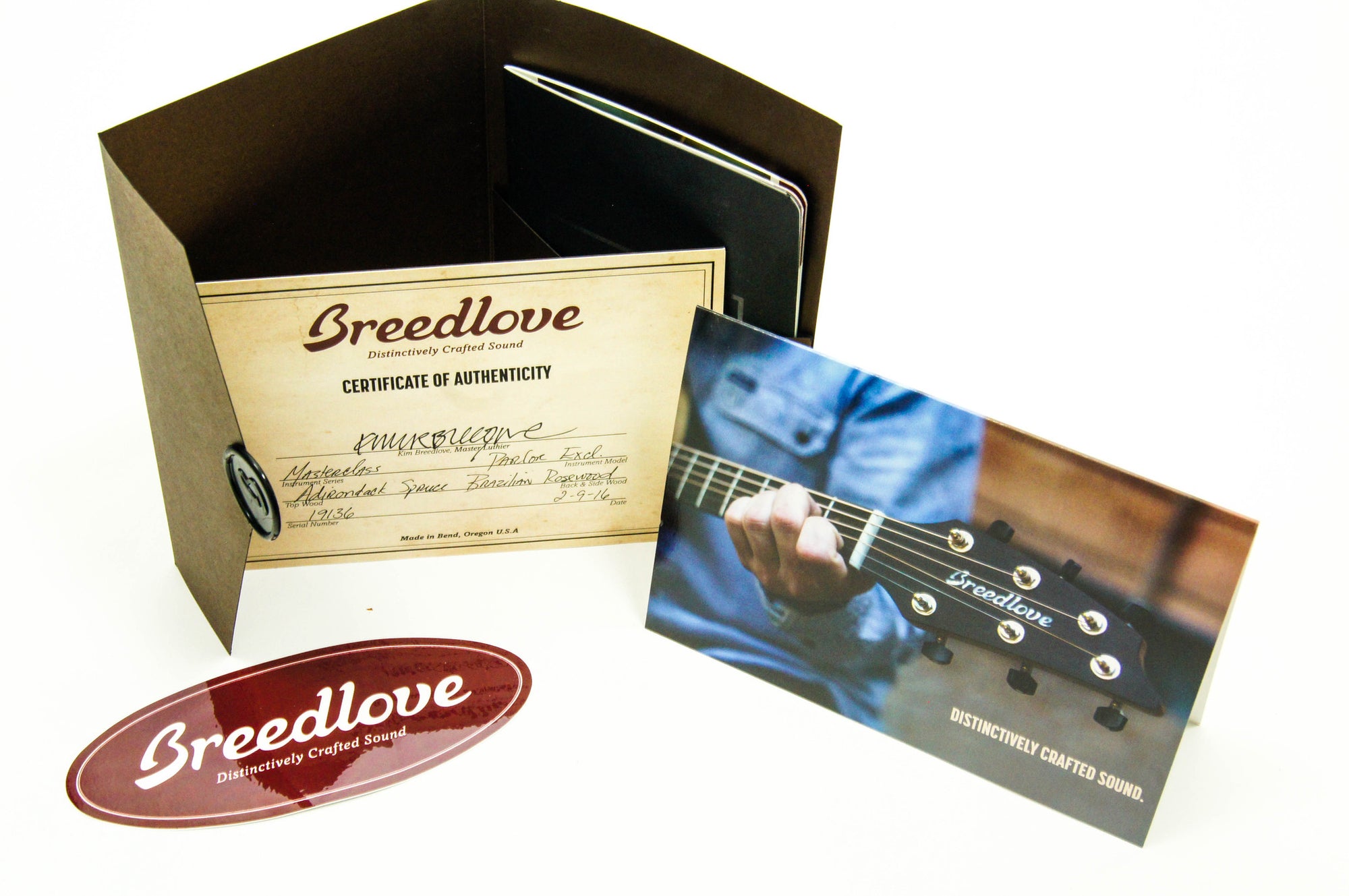 Breedlove Masterclass Parlor Exclusive Acoustic Electric Guitar