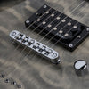 Schecter C-6 Plus Series Electric Guitar in Charcoal Burst