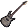 Schecter C-6 Plus Series Electric Guitar in Charcoal Burst