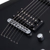 Schecter C-7 Deluxe Series 7-String Guitar in Satin Black