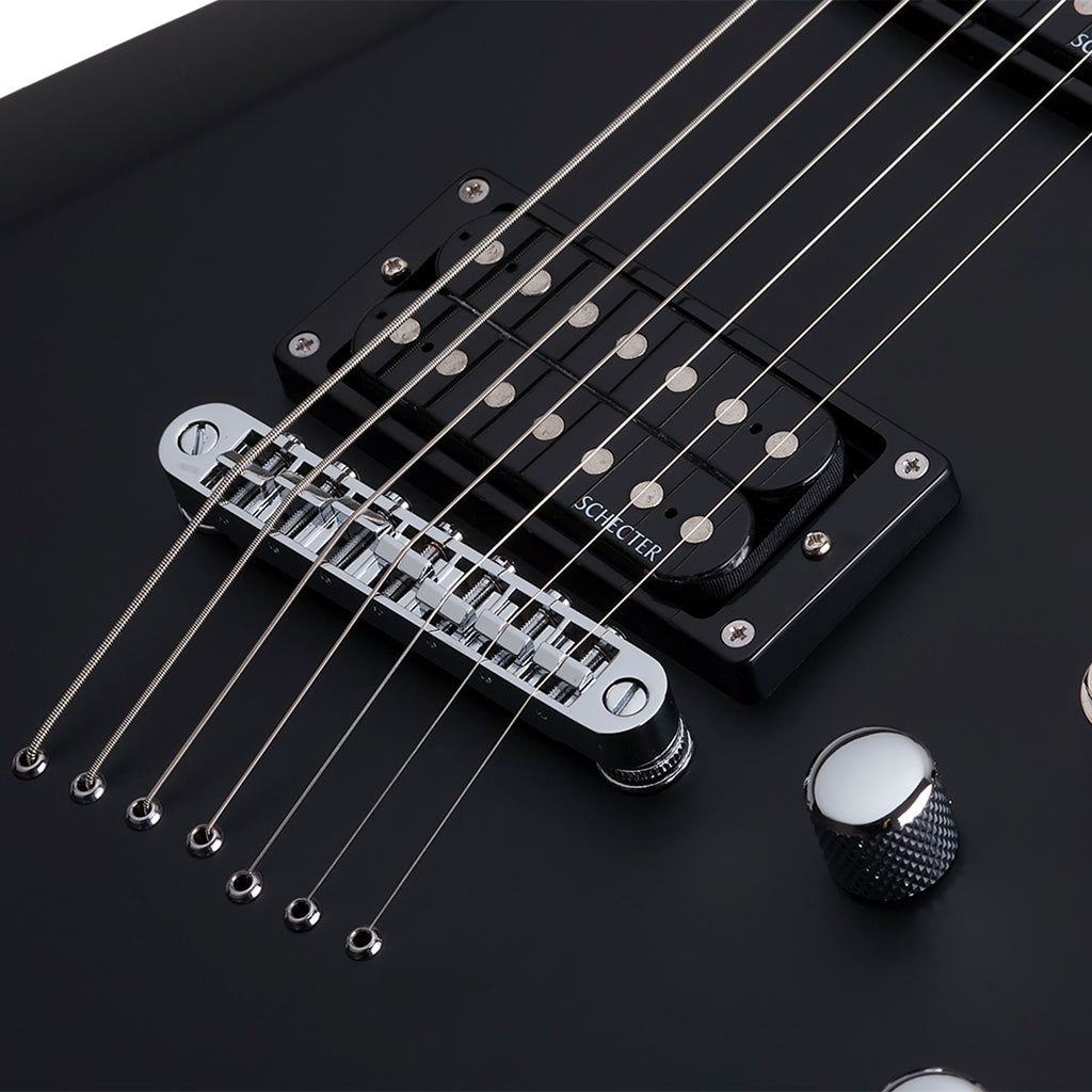 Schecter C-7 Deluxe Series 7-String Guitar - Satin Black Schecter C-7 Deluxe Series 7-String Guitar - Satin Black