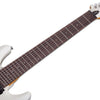 Schecter C-8 Deluxe Series 8-String Guitar in Satin White