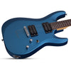 Schecter C-6 Deluxe Series Electric Guitar in Satin Light Blue Metallic
