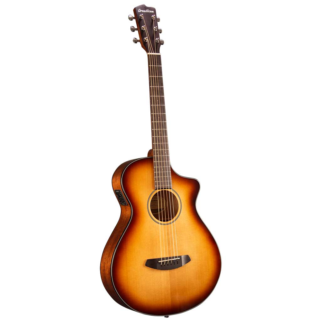 Breedlove Discovery Concertina CE Sunburst Sitka-Mahogany Acoustic Electric Guitar