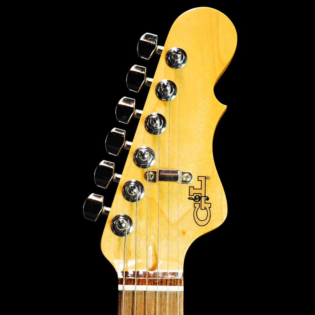 G&L CLF Research Doheny V12 Electric Guitar - Clear Blue