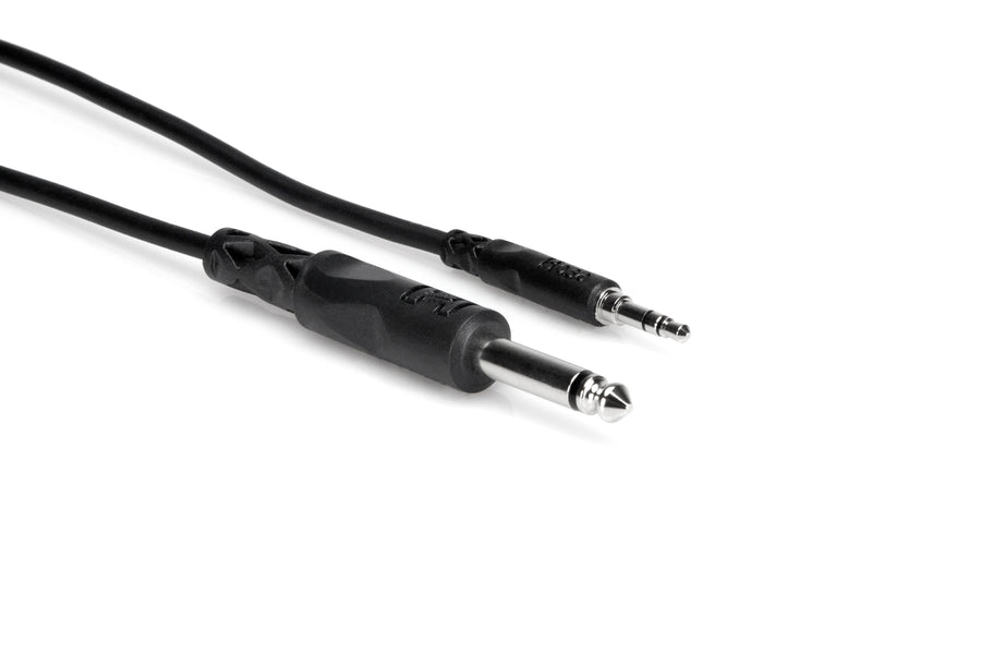Hosa 10' Mono Interconnect Cable 1/4" TS to 3.5mm TRS CMP-110