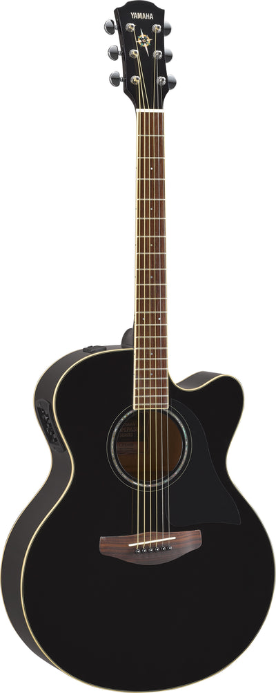 Yamaha CPX600 Black Medium Jumbo Acoustic Guitar
