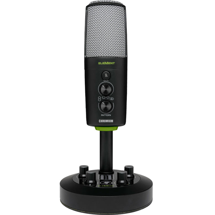 Mackie Chromium Premium USB Microphone w/Built-in 2 Channel Mixer