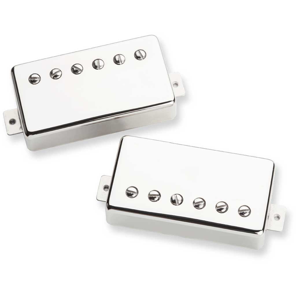 Seymour Duncan SH-18 Whole Lotta Humbucker Pickup Set in Nickel Cover