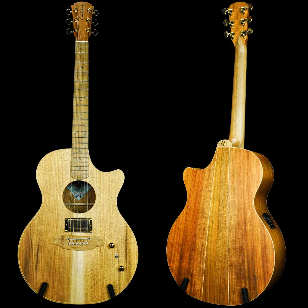 Cole Clark Angel 2 Series All Australian Blackwood Acoustic Electric Guitar w/Humbucker Pickup