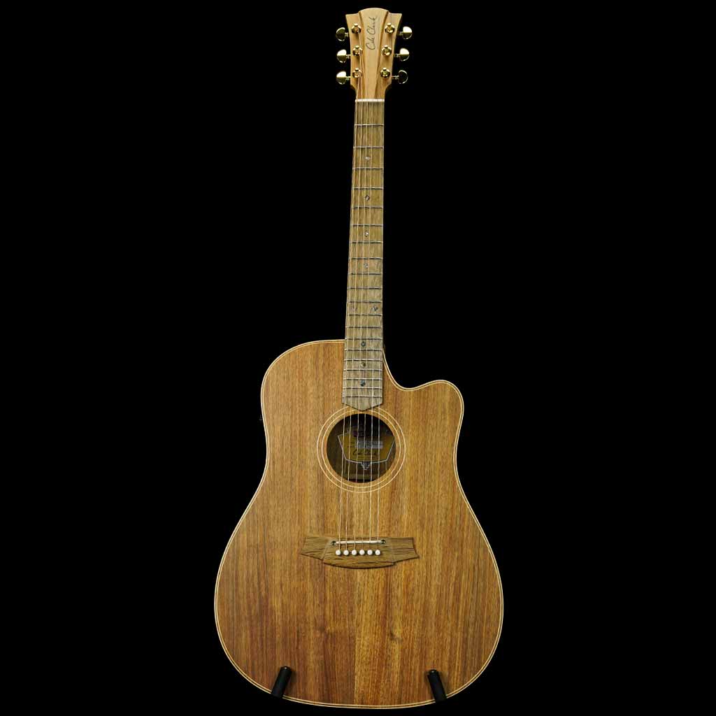 Cole Clark Fat Lady 2 Series EC All Solid Australian Blackwood Acoustic Electric Guitar