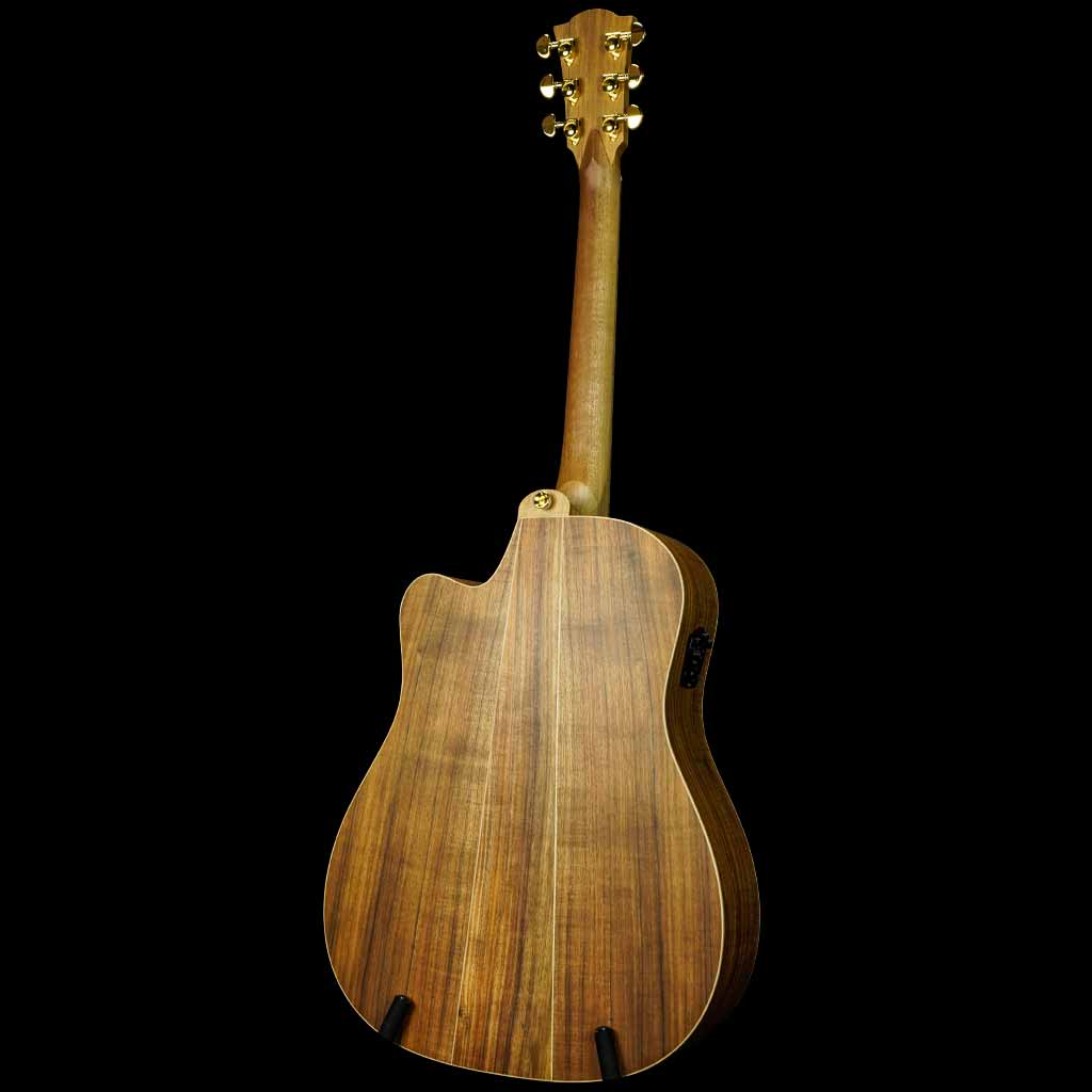 Cole Clark Fat Lady 2 Series EC All Solid Australian Blackwood Acoustic Electric Guitar