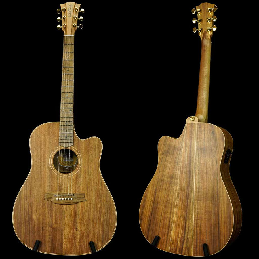Cole Clark Fat Lady 2 Series EC All Solid Australian Blackwood Acoustic Electric Guitar