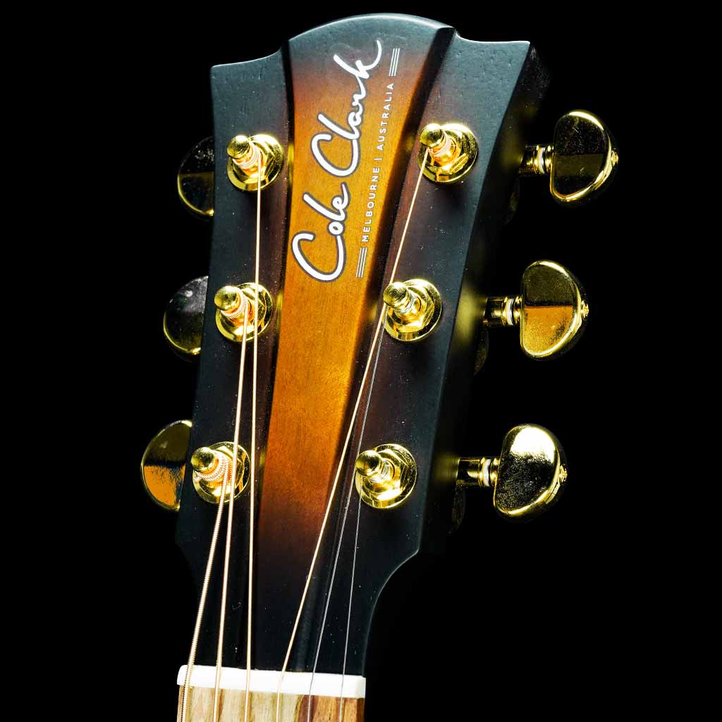 Cole Clark Fat Lady 2 Series EC All Solid Australian Blackwood Acoustic Electric Guitar - Sunburst
