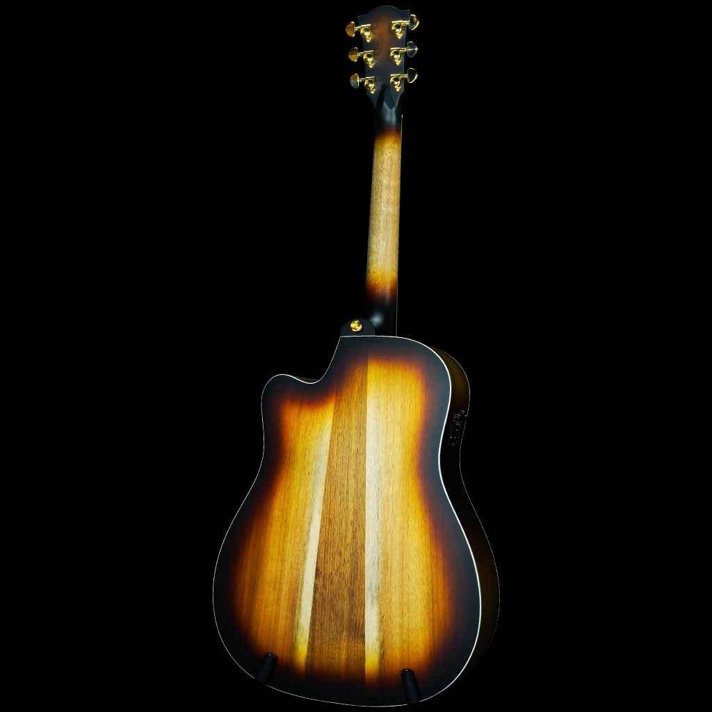 Cole Clark Fat Lady 2 Series EC All Solid Australian Blackwood Acoustic Electric Guitar - Sunburst
