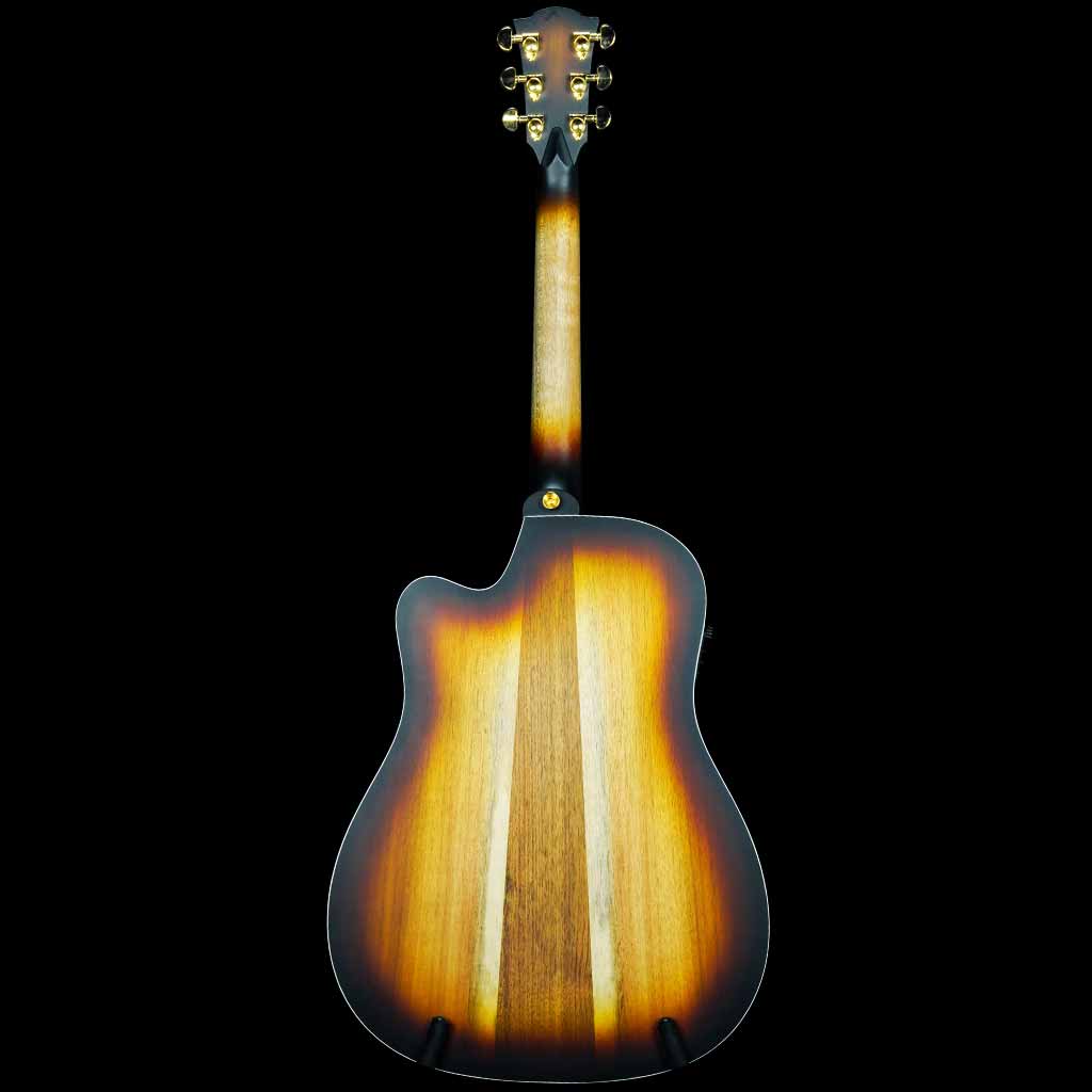 Cole Clark Fat Lady 2 Series EC All Solid Australian Blackwood Acoustic Electric Guitar - Sunburst