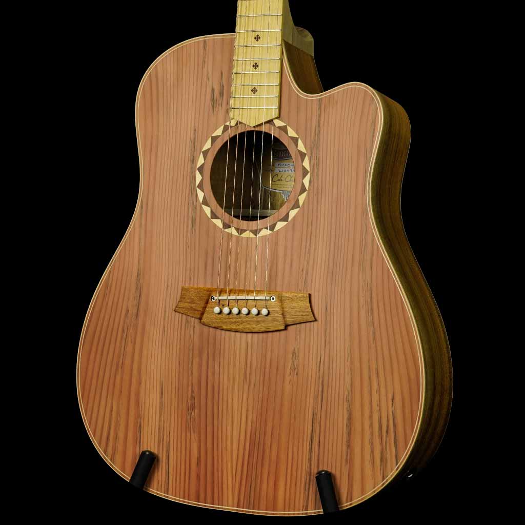 Cole Clark Fat Lady 2 Series EC Redwood/Australian Blackwood Acoustic Electric Guitar