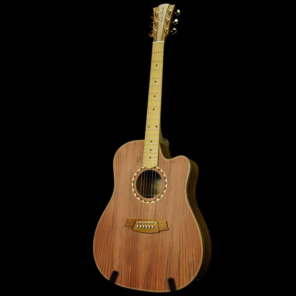 Cole Clark Fat Lady 2 Series EC Redwood/Australian Blackwood Acoustic Electric Guitar