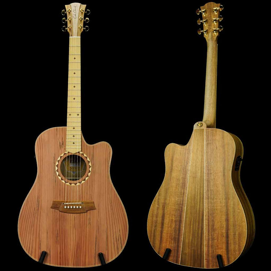 Cole Clark Fat Lady 2 Series EC Redwood/Australian Blackwood Acoustic Electric Guitar