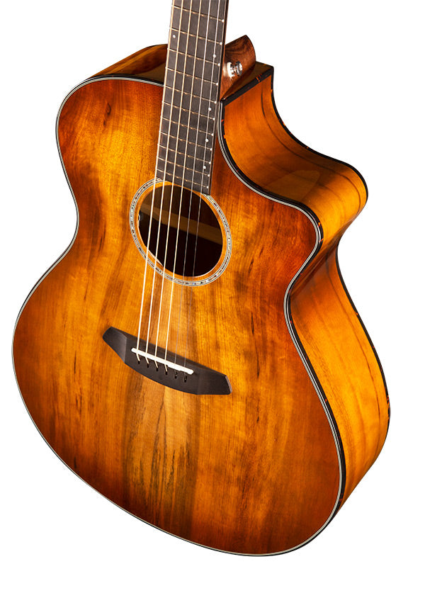Breedlove Pursuit Exotic Concerto CE Prairie Burst All Myrtlewood Acoustic Electric Guitar
