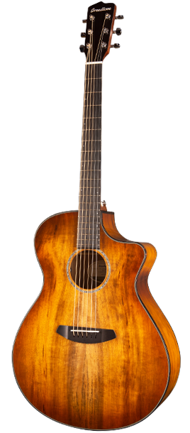Breedlove Pursuit Exotic Concerto CE Prairie Burst All Myrtlewood Acoustic Electric Guitar