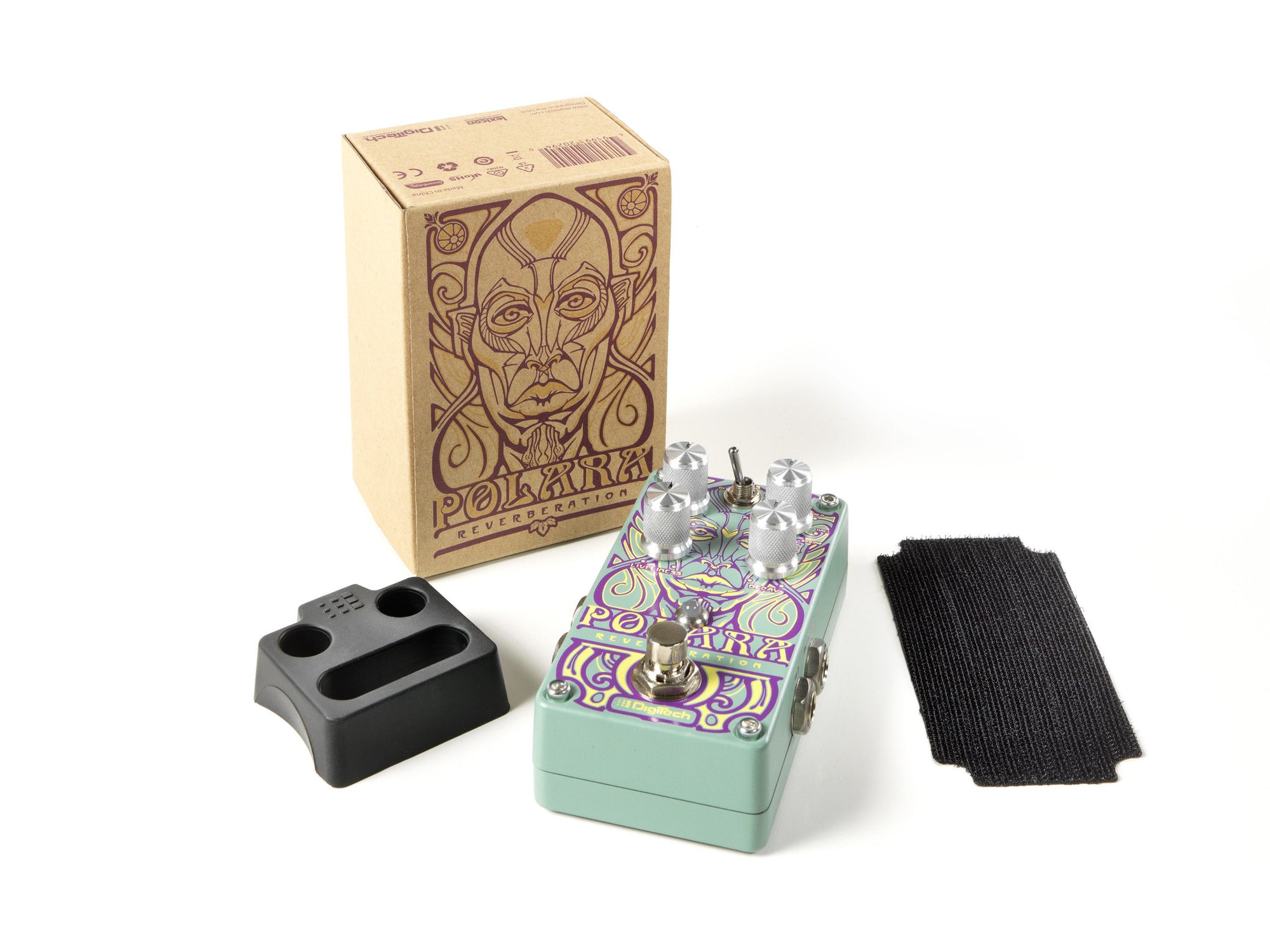 polara pedal Digitech Polara Lexicon Reverb Pedal Digitech Effects Pedal The Polara's flexible reverbs cover a full spectrum, from the intimate warmth of “Room”, to the vast expansiveness of “Hall”, through time with the
