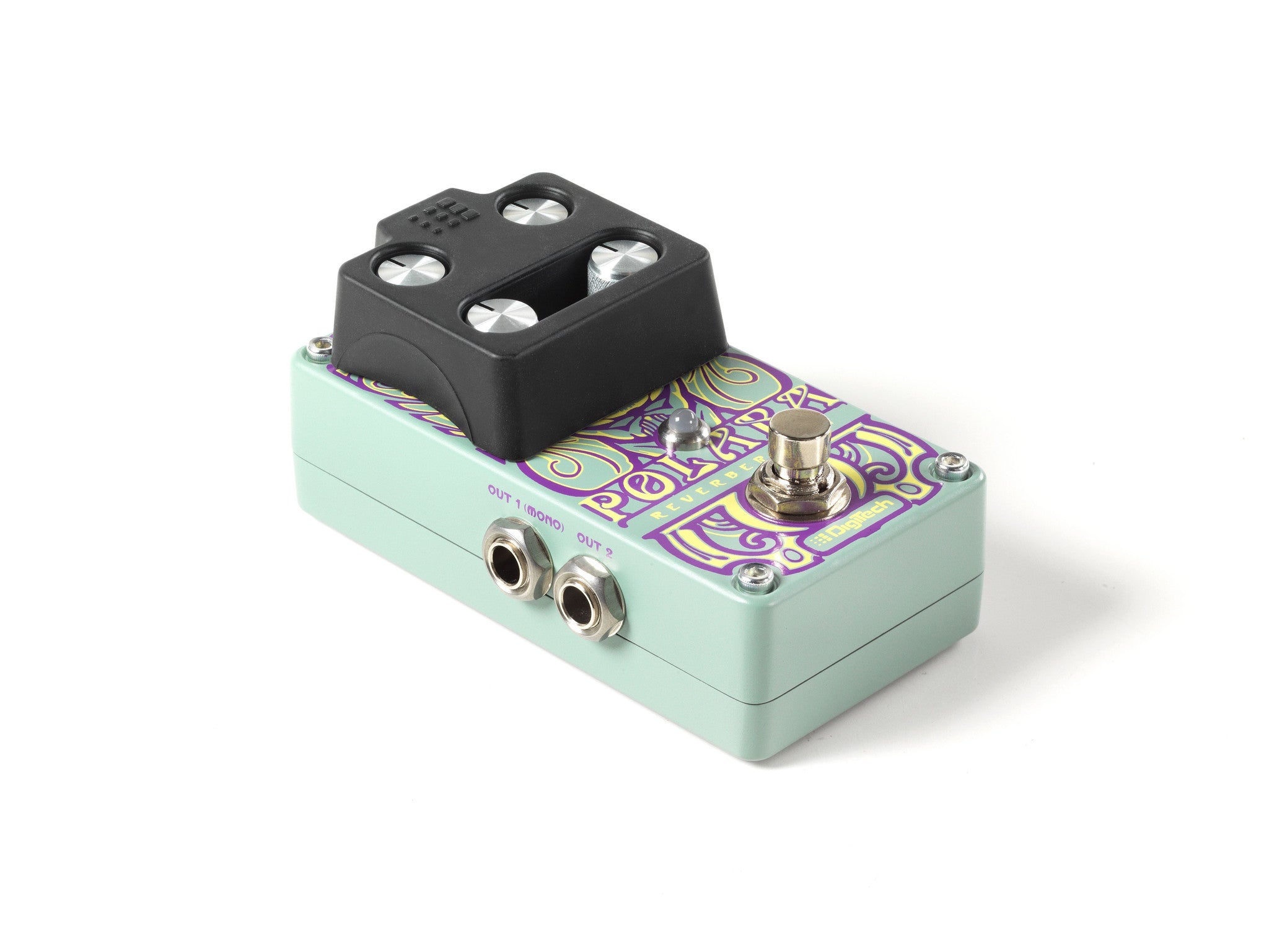 Digitech Polara Lexicon Reverb Pedal Digitech Effects Pedal The Polara's  flexible reverbs cover a full spectrum, from the intimate warmth of “Room”,  to the vast expansiveness of “Hall”, through time with the