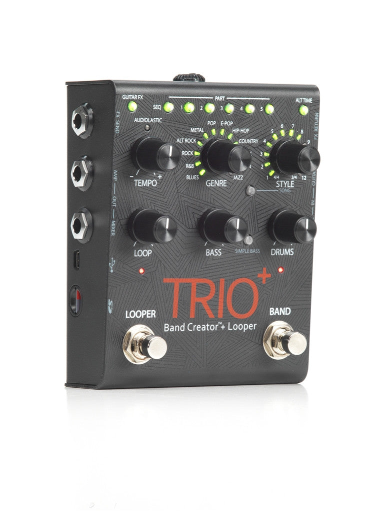 Digitech Trio+ Band Creator and Looper Pedal Digitech Effects