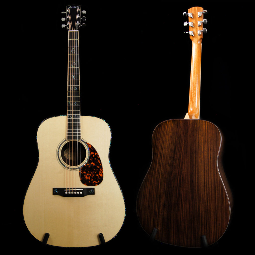 Larrivee D-10 Moon Spruce Top Rosewood Back and Sides Deluxe Series Acoustic Guitar