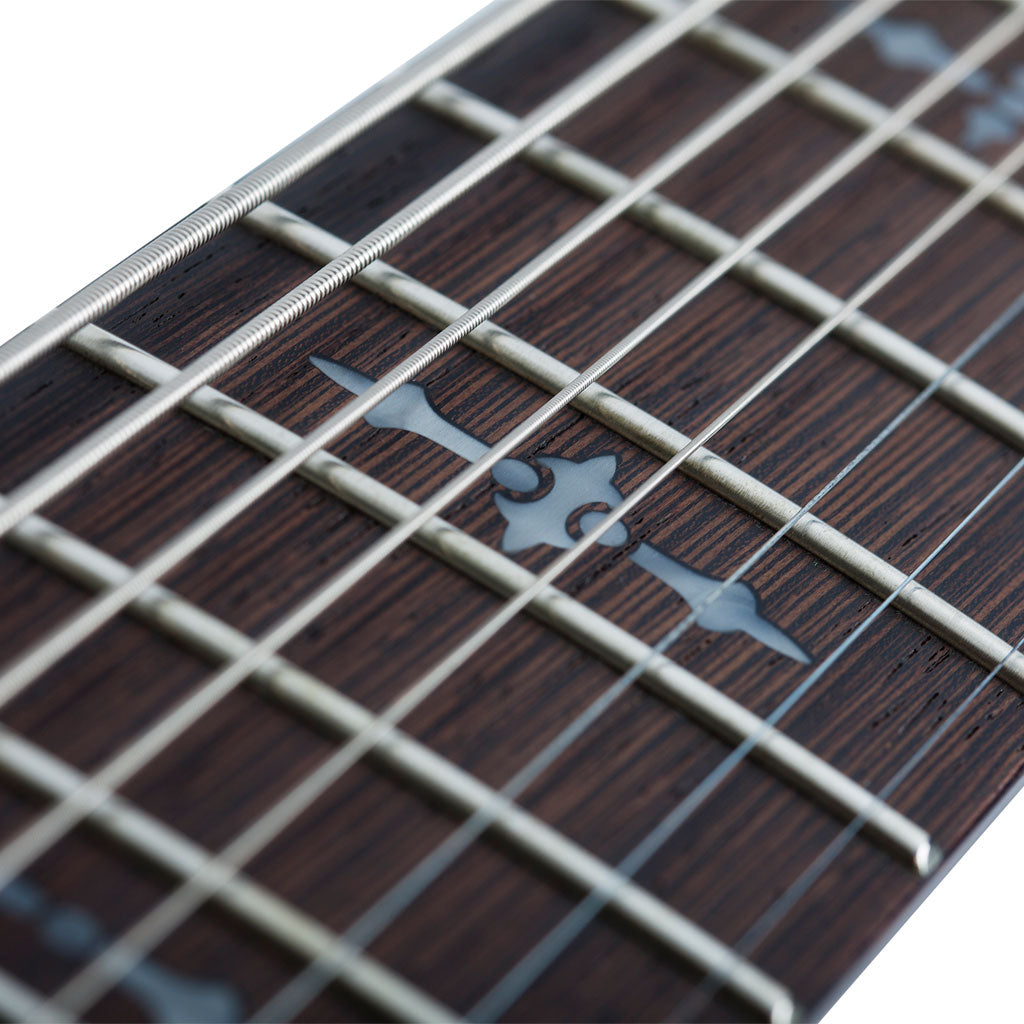 Schecter Demon 8 Series 8-String Electric Guitar in Aged Black Satin