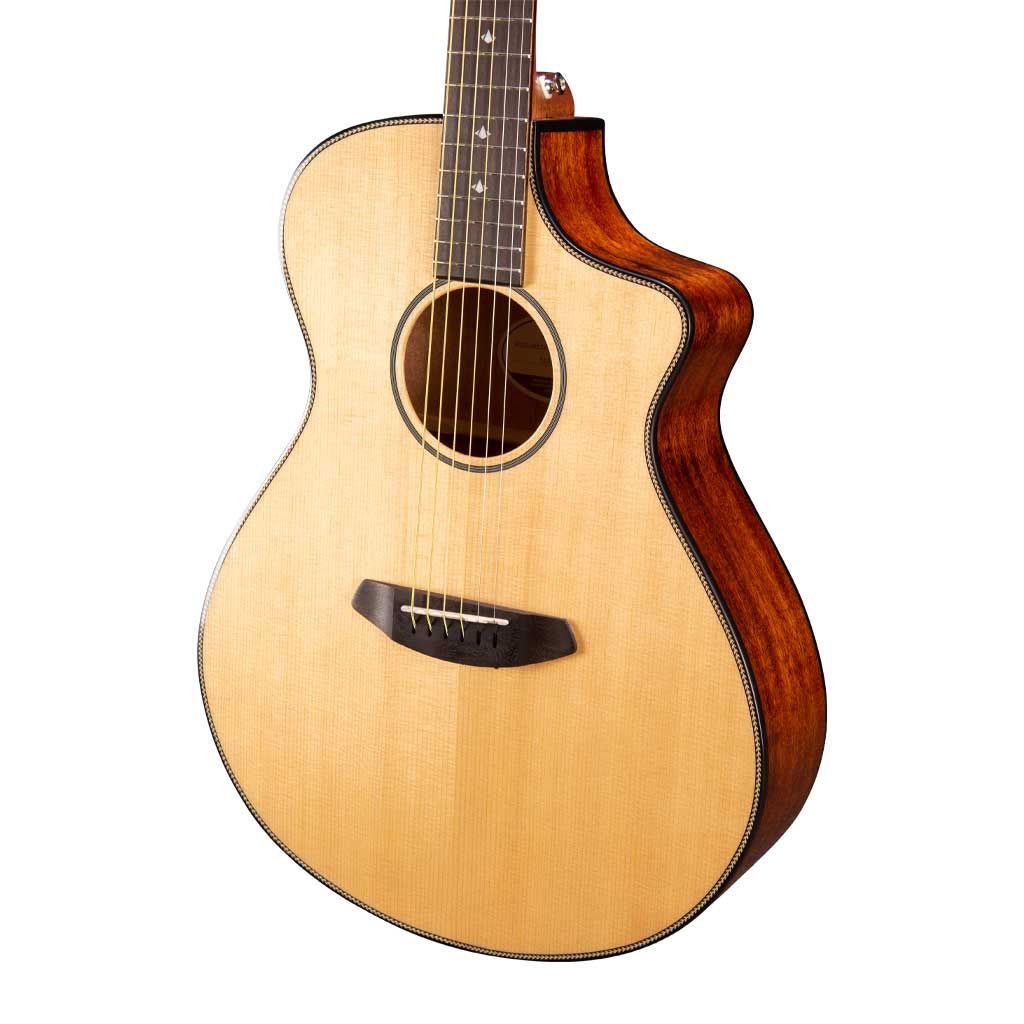 Breedlove Discovery Concert CE Herringbone Bound Acoustic Electric Guitar