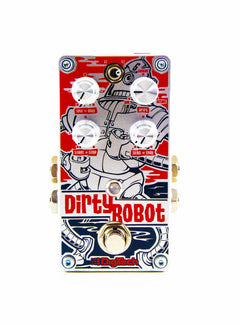dirty robot pedal Digitech Dirty Robot Synth Pedal Digitech Effects Pedal The Dirty Robot is a unique synthesizer emulation pedal for guitar and bass. Two different synth voices are at your disposal for creating wild