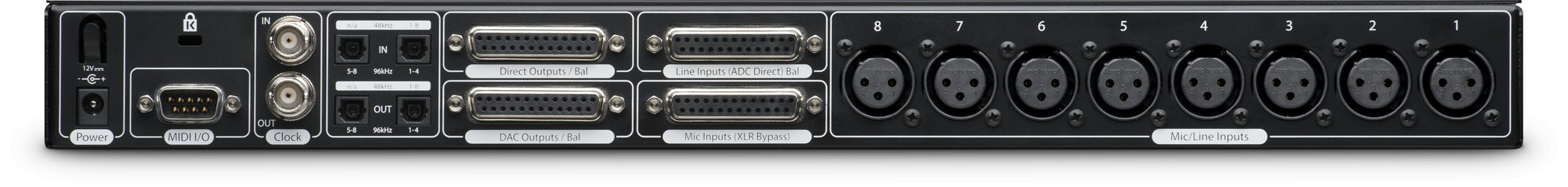 PreSonus DigiMax DP88 8-Channel A/D/A with Recallable XMAX Microphone Preamps