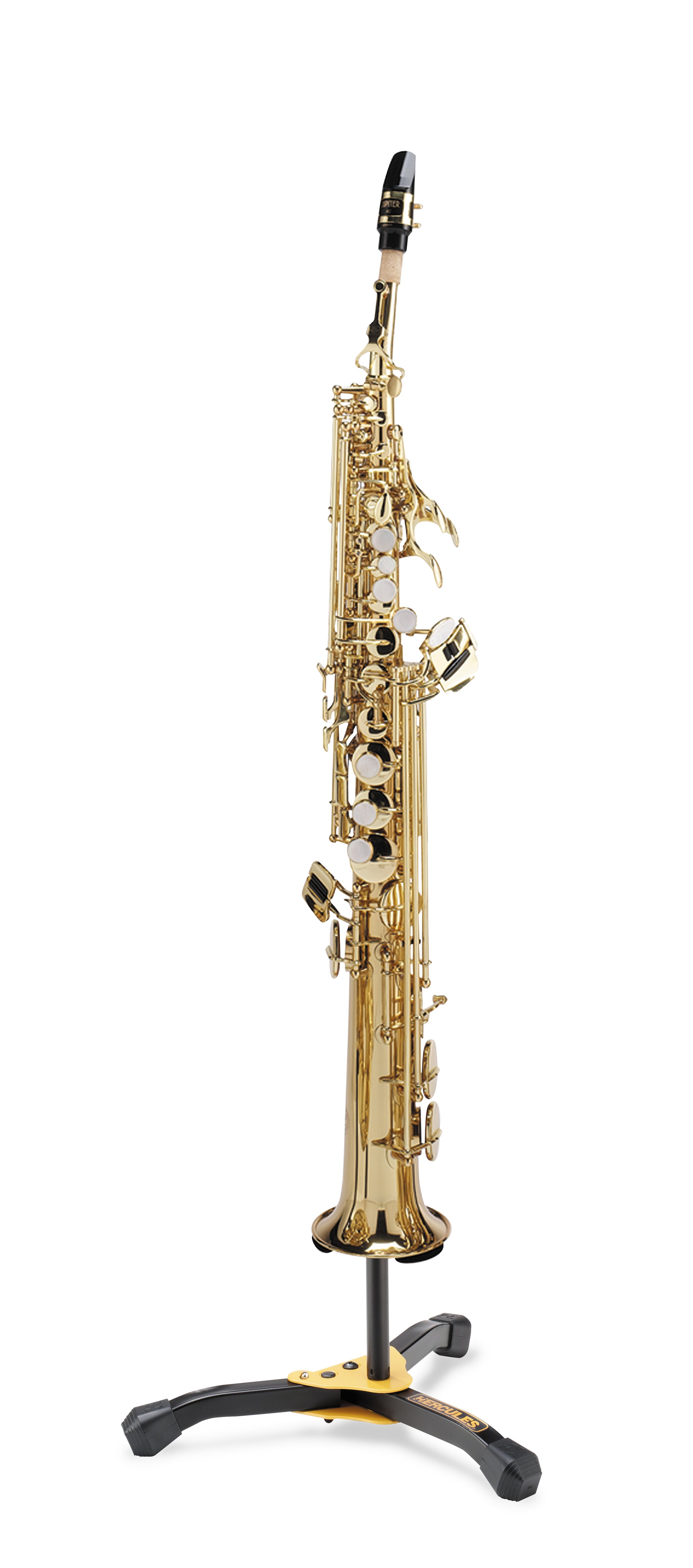 Hercules Soprano Saxophone/Flugel Horn Stand w/Bag DS531BB