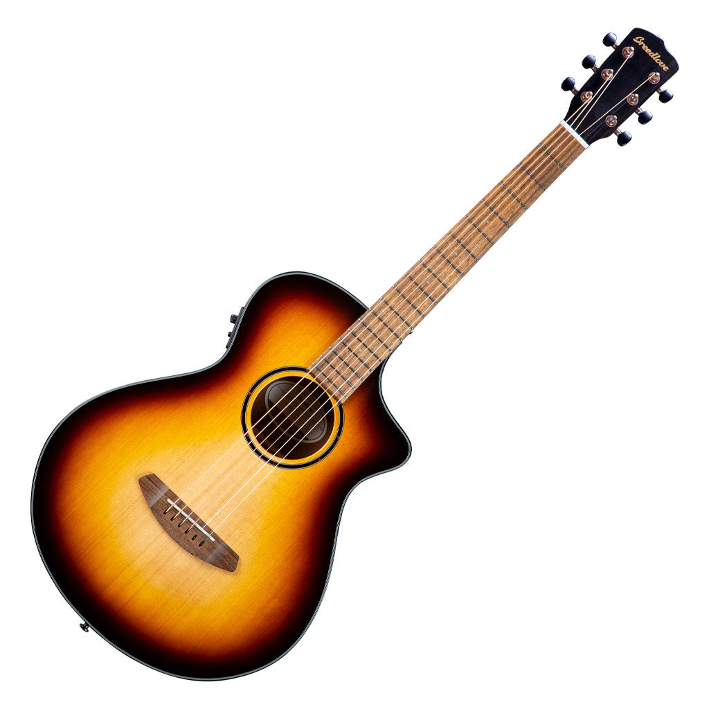 Breedove Discovery S Concertina Edgeburst CE Acoustic Guitar