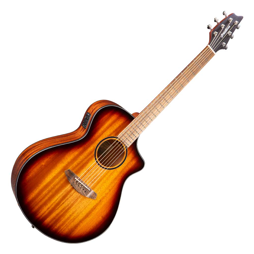 Breedlove Discovery S Concert Edgeburst CE African Mahogany Acoustic Electric Guitar