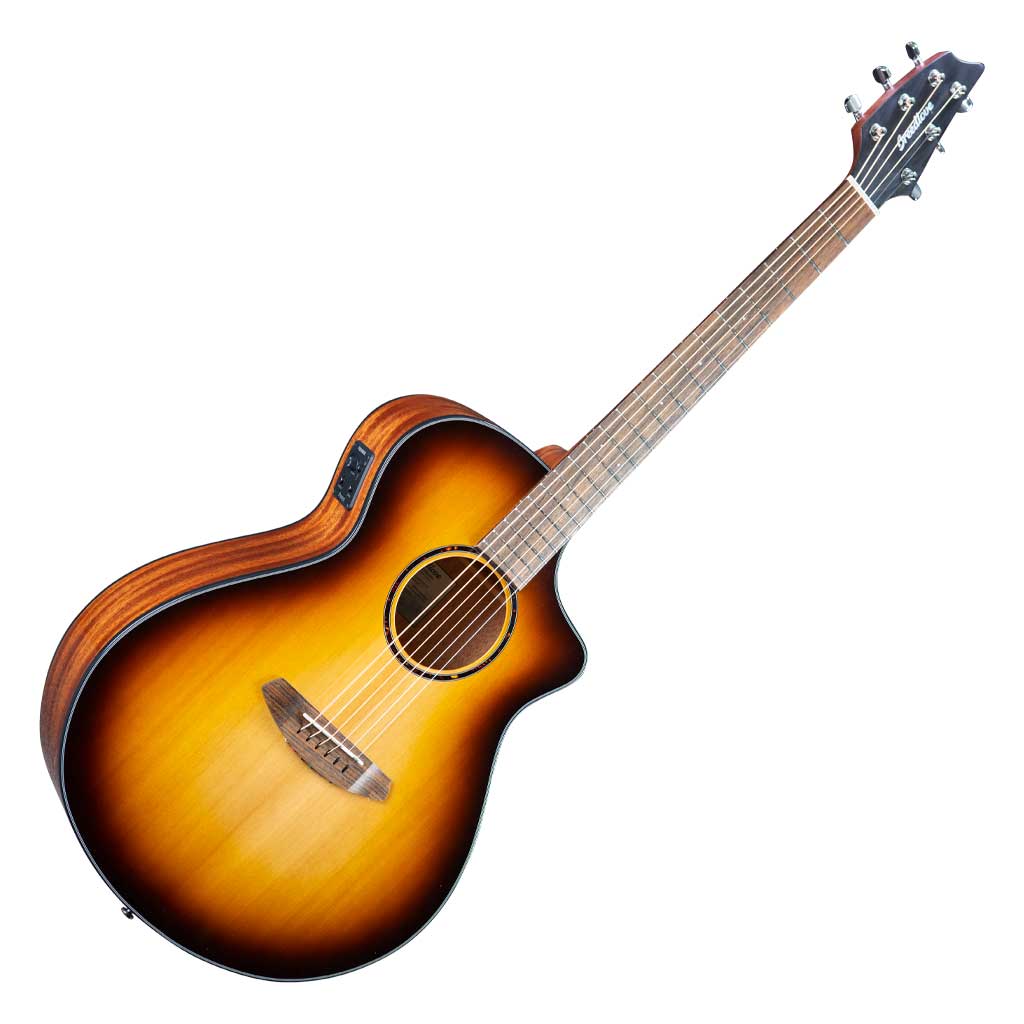 Breedlove Discovery S Concert Edgeburst CE Red Cedar Acoustic Electric Guitar